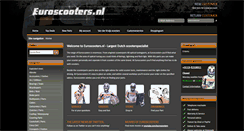 Desktop Screenshot of euroscooters.nl